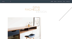 Desktop Screenshot of ginarachelledesign.com